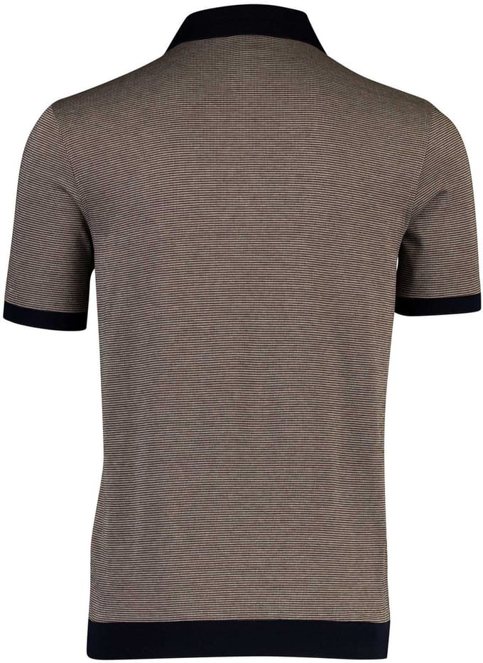 Bugatti poloshirt korte mouw donkerblauw