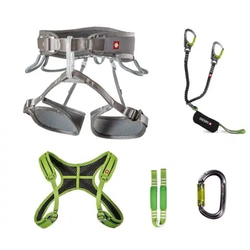 Klimharnas met borstharnas Ocun Via Ferrata Twist