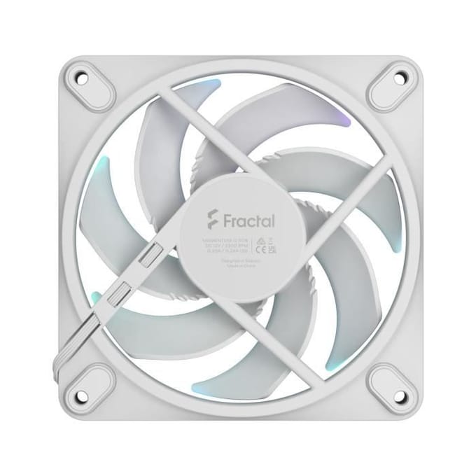 Fractal Design Momentum 12 RGB - Case ventilator - 120mm - Wit