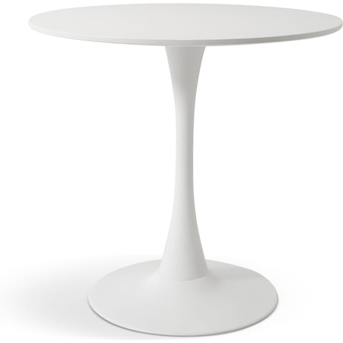 Milton & Oldbrook Eettafel Ø 80 cm Prague Wit