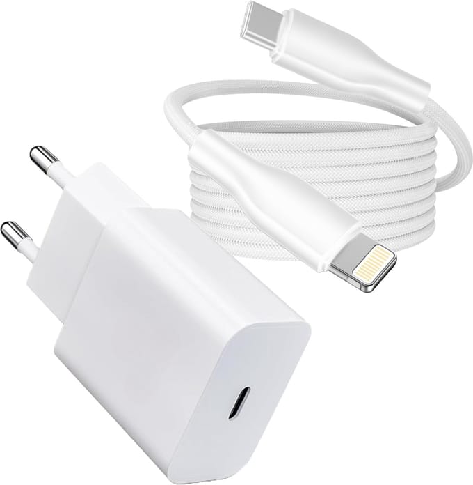 Oplader kabel geschikt voor iPad en iPhone 3 Meter 20w Power Delivery Lader Set