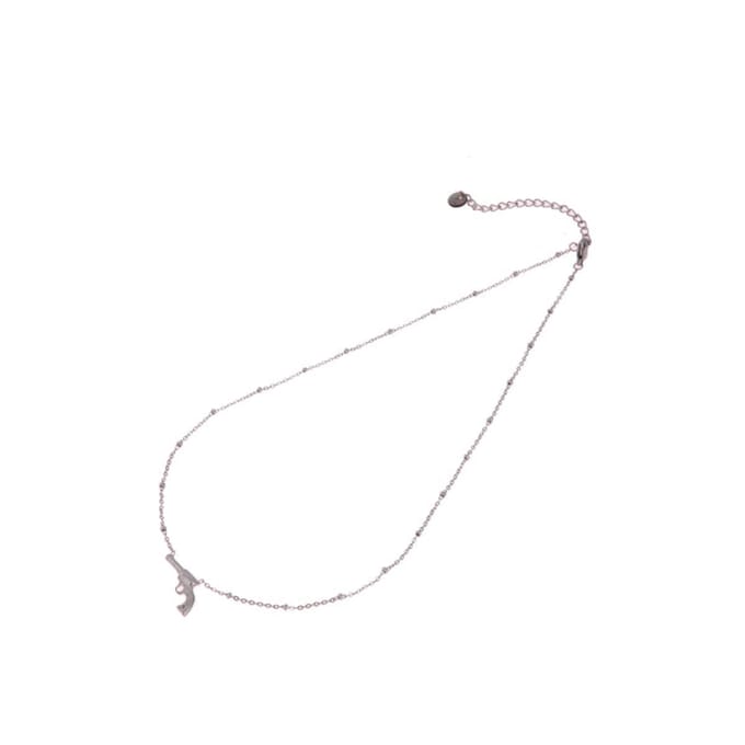 Go-Dutch-Label-Ketting-Pistool-N0845-Zilver