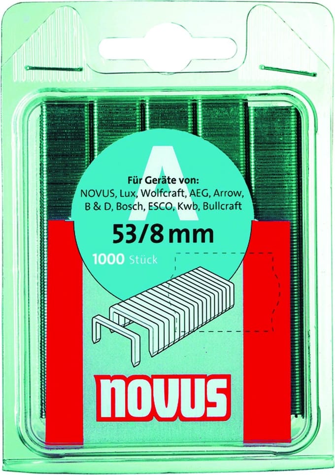 Novus Niet Gegalvaniseerd Voor Handtacker - 12 mm