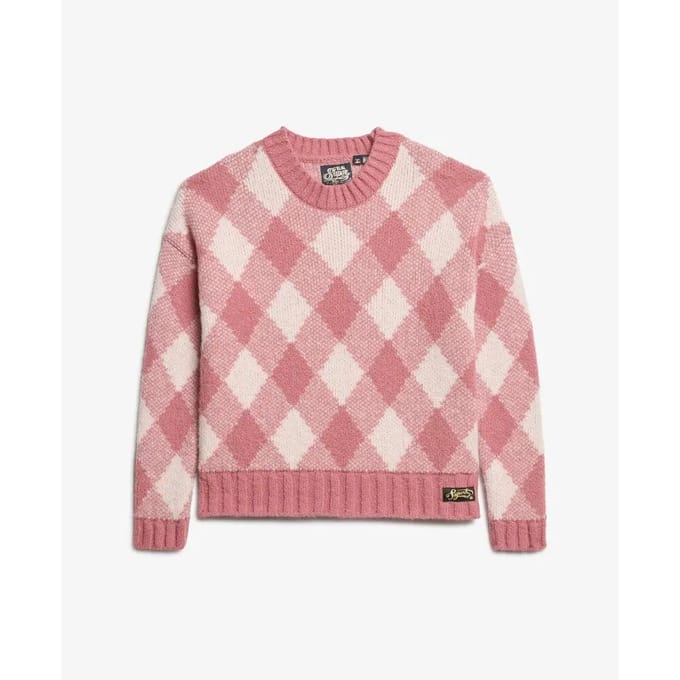 Ruitjestrui voor dames Superdry