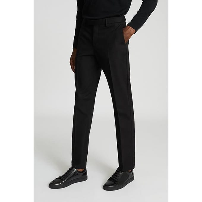 Reiss Eastbury Chino Black Chinos — Regular Fit Größe: 38 R | Chinos Outlet | Herren | Schwarz