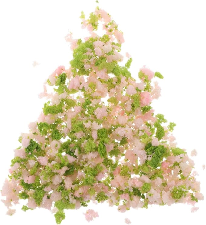 Diorama Gras - Kunstgrasmat Miniatuur - Modelbouw Scènes - Levendige Kleuren - 100 Gram - Diverse Kleuren