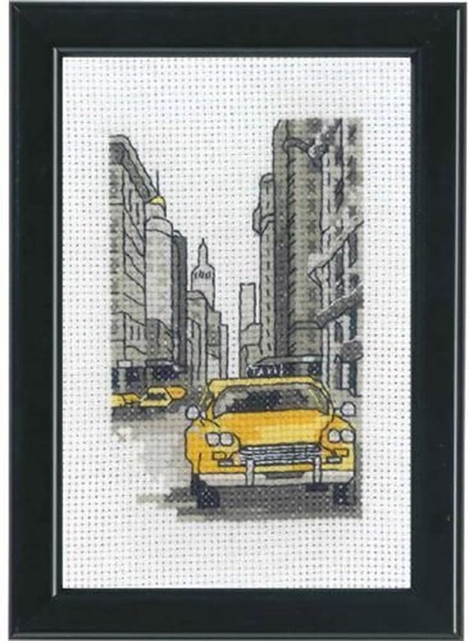 Borduurpakket New York van Permin 92-1838
