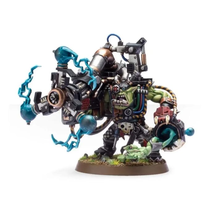 Bordspellen Games Workshop Warhammer 40k - Orks Big Mek avec Shokk Attack Gun
