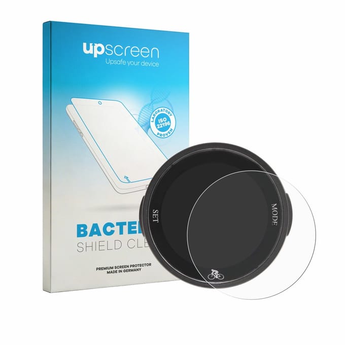 upscreen - Screenprotector voor Ejoyous Bike Computer - Folie Beschermfolie transparant antibacterieel