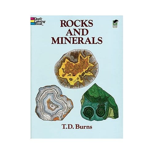 Rocks And Minerals Colouring Book - Burns, T.D.
