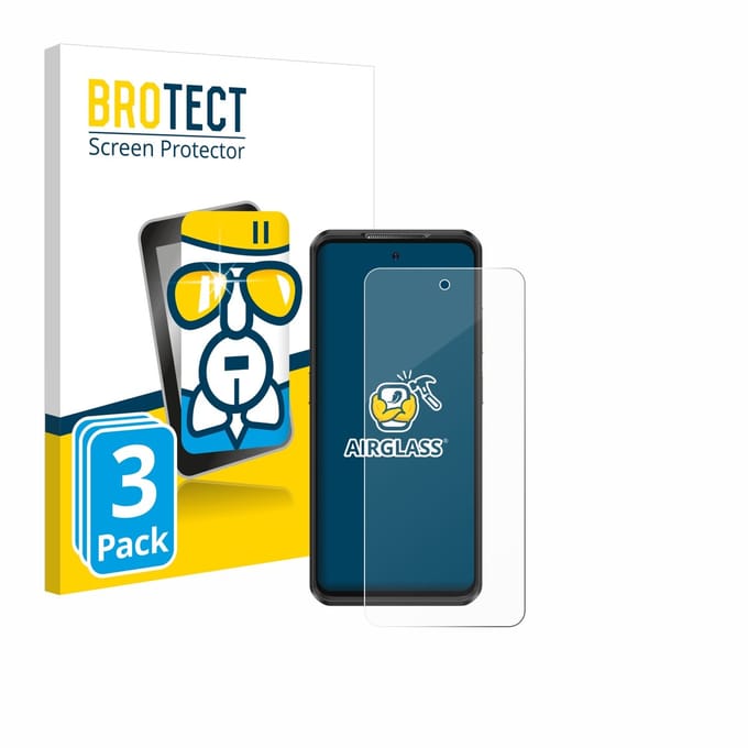 Screenprotector 3 Stuks voor Ulefone Armor 25T Pro Beschermglas transparant