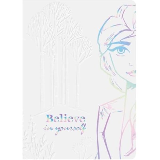 Disney 100 opal collection frozen - schrift a4 60 pagina's, ruitjes