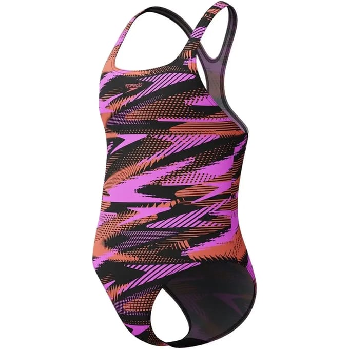 1-delig meisjes zwempak Speedo Hyperboom Allover Medalist