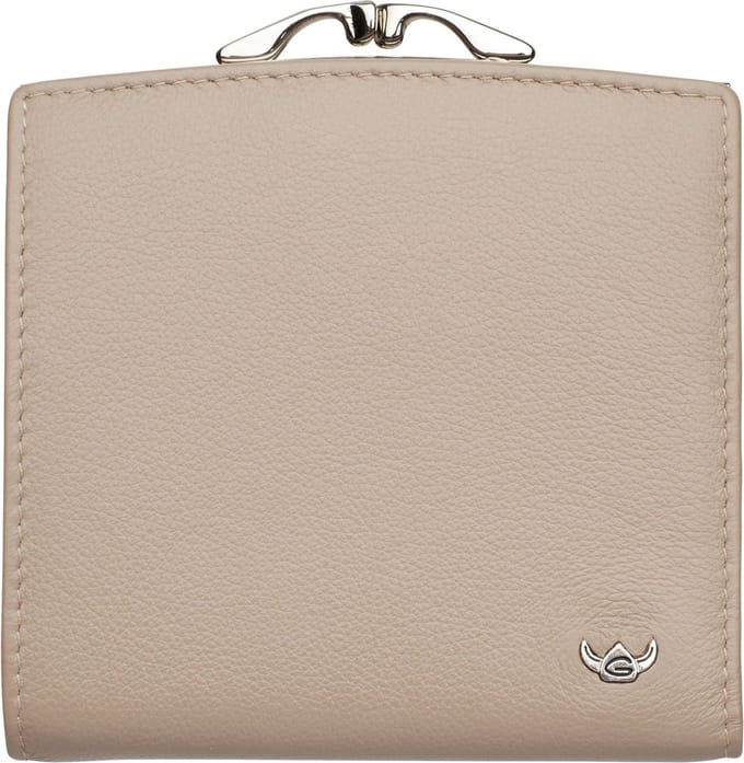 Golden Head Leren portemonnee Madrid RFID Protect Bügelbörse 2049 Taupe