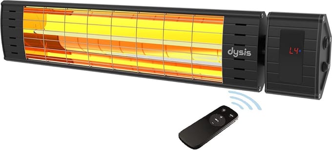 Terras Verwarming - Buiten Heater - Verwarmt Ruimtes - IP65 Waterbestendig - 2300 Watt
