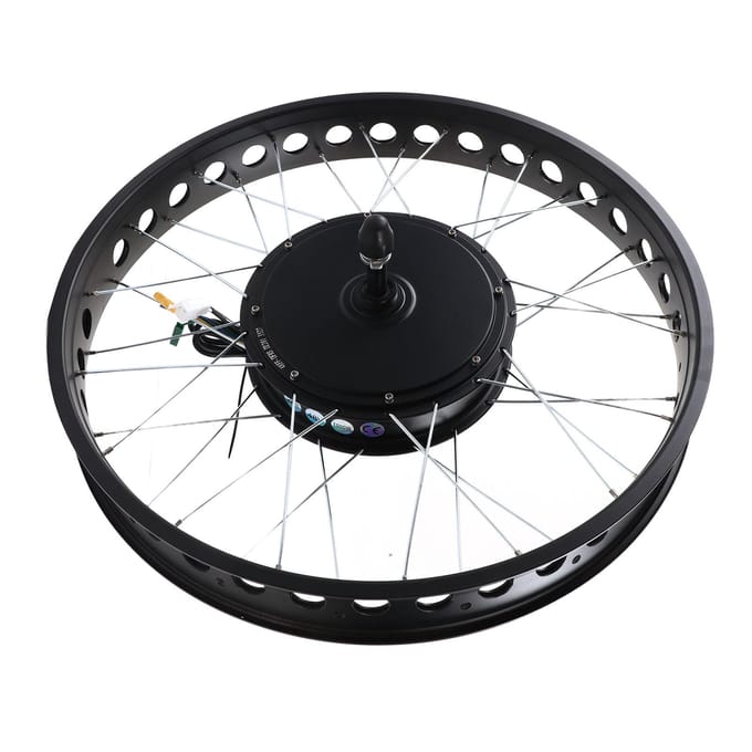 48V1500W Elektrische Fiets Conversie Kit 26inch Achtermotor Controller S866 Paneel Duimgas Remhendel Sensor black