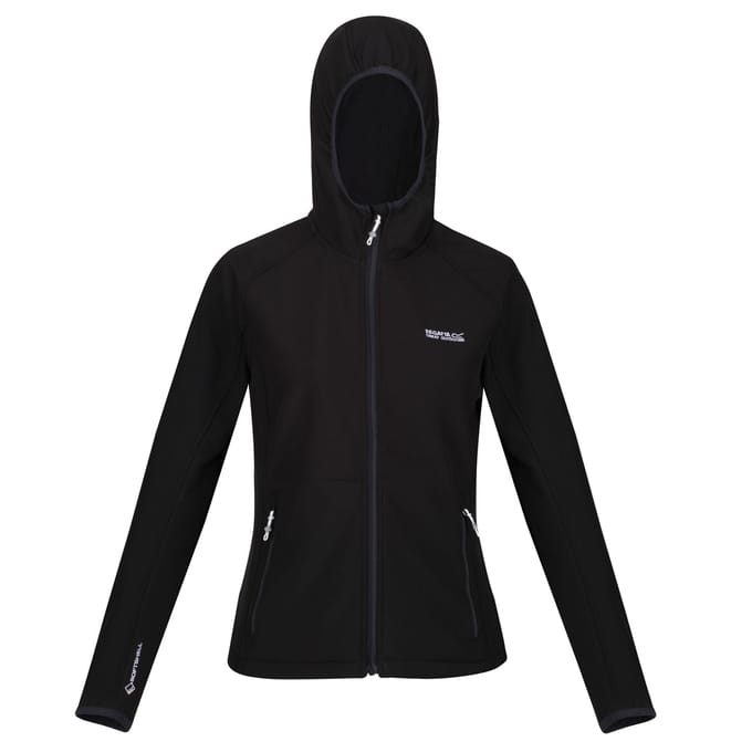 Regatta Dames/Dames Ared III Soft Shell Jas (Zwart)