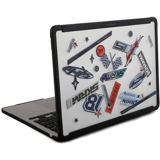 Skinarma Case Henko Macbook Air 13 M3 M2 Transparante Laptopbescherming