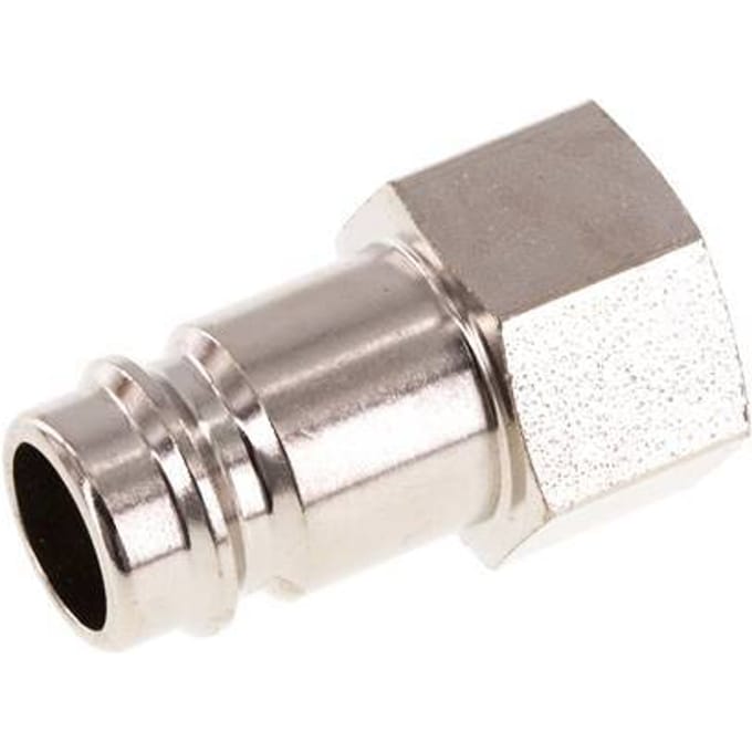 Gehard staal DN 10 Luchtkoppeling Insteeknippel G 3/8 inch Binnendraad