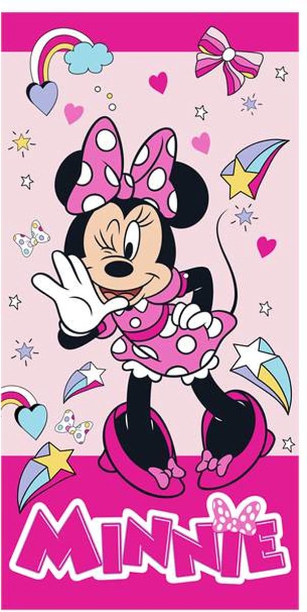Disney Strandlaken - 70x140 cm - Roze