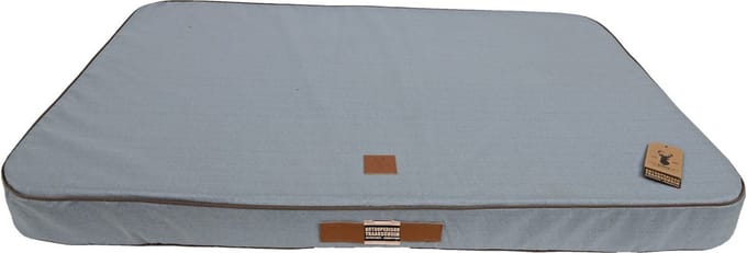 Boony 'Est 1941' orthopedisch kussen highland grey, 120x80 cm