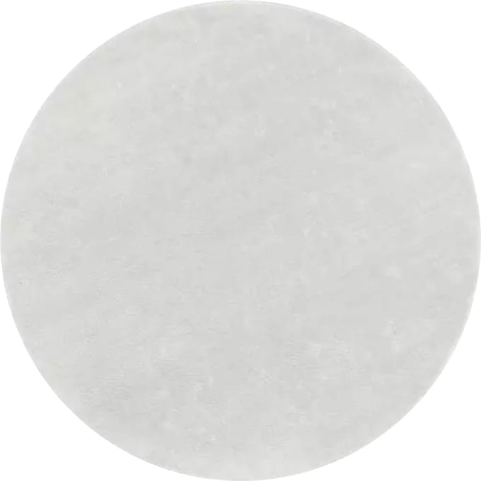 Tapijt Calissa zilver 80 cm rond
