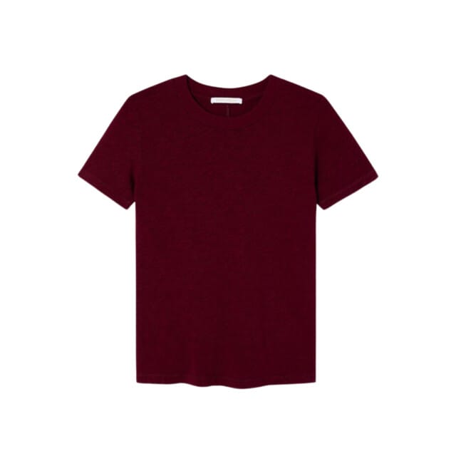 American Vintage Sonoma T-shirts Bordeaux Son28gh26