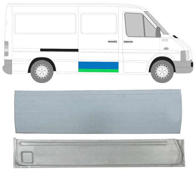 Interne reparatie achterste deuren voor Volkswagen LT 1996-2005 / Set