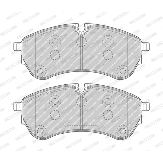 Remblokset FERODO FVR5067, voor