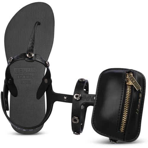 Uzurii | Teenslippers | Dames | Zwart | Maat 37/38