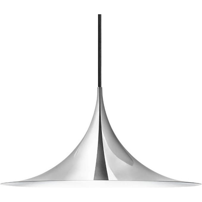 Gubi - Semi Hanglamp - Ø47 cm - chroom - zilver