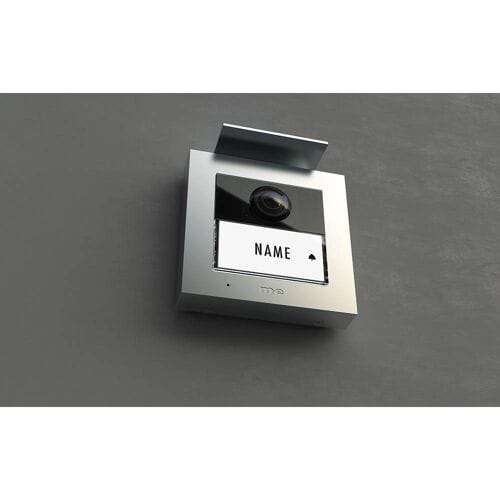 m-e modern-electronics VDV-2010 S Buitenunit voor Video-deurintercom Kabelgebonden, RFID Zilver