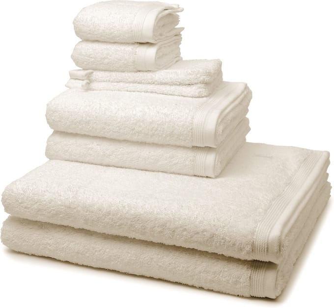 Möve 2 X was- 2 X gast- 2 X douche- 2 X handdoek in een set Superwuschel