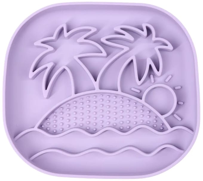 Bloom - Slowfeeder - Palm - Lila - Hond - Anti Schrokbak
