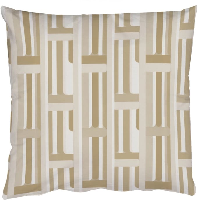 Sierkussens - Kussentjes Woonkamer - 40x40 cm - Modern - Geometrisch - Beige