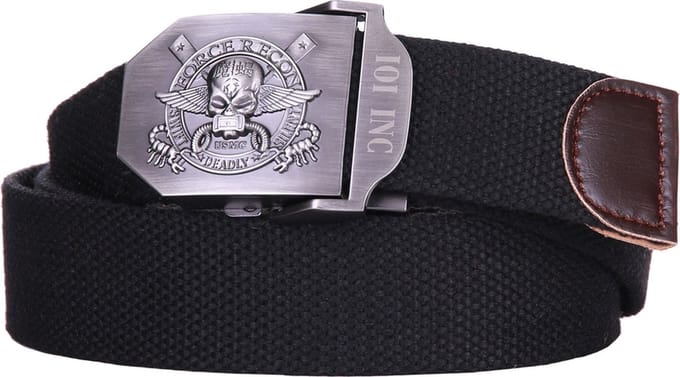 101inc Tropenkoppel Force Recon zwart