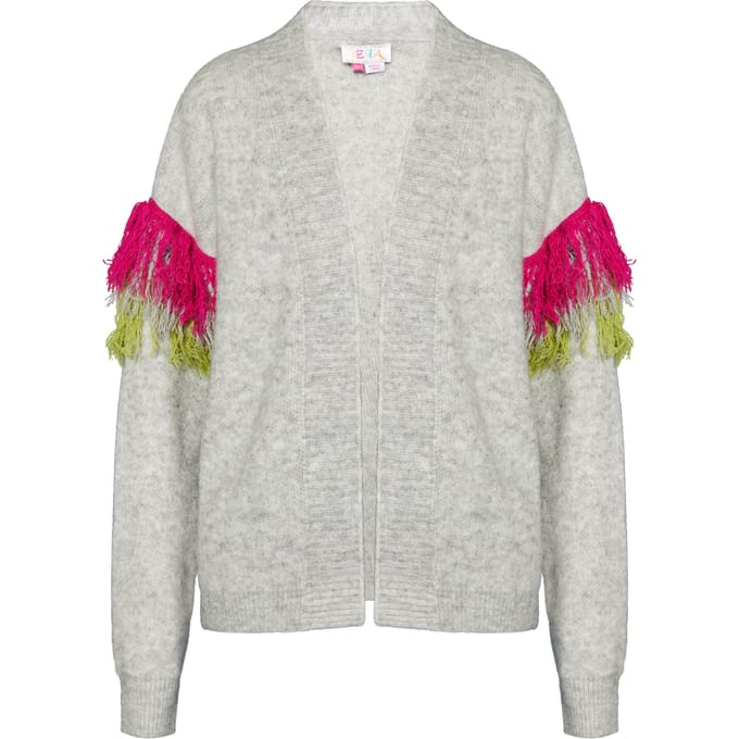 IZIA Vest Dames grijs melange