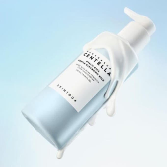 SKIN1004 Madagascar Centella Hyalu-Cica Milde Reinigingsmelk 200ml white
