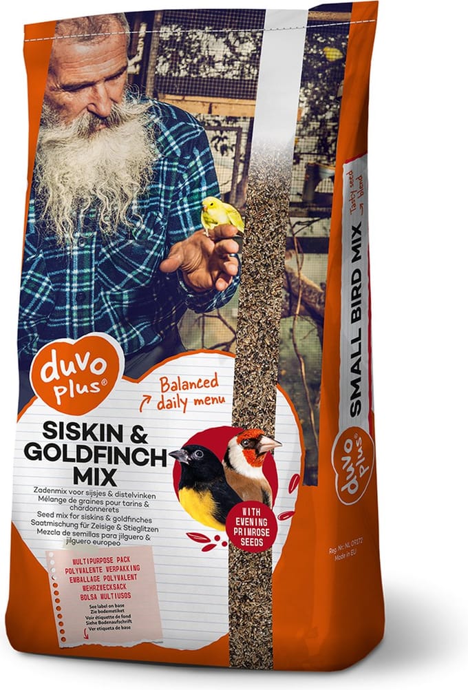 Duvoplus - Binnenvogelvoer - Vogel - Sijs & Distelvink Special Mix 15kg - 1st