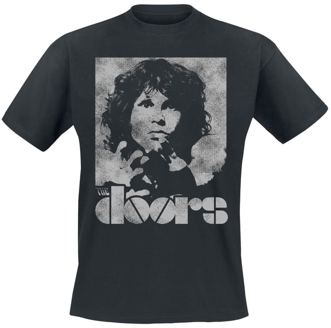 The Doors T-shirt - Breakthrough - M tot XXL - voor Mannen - zwart