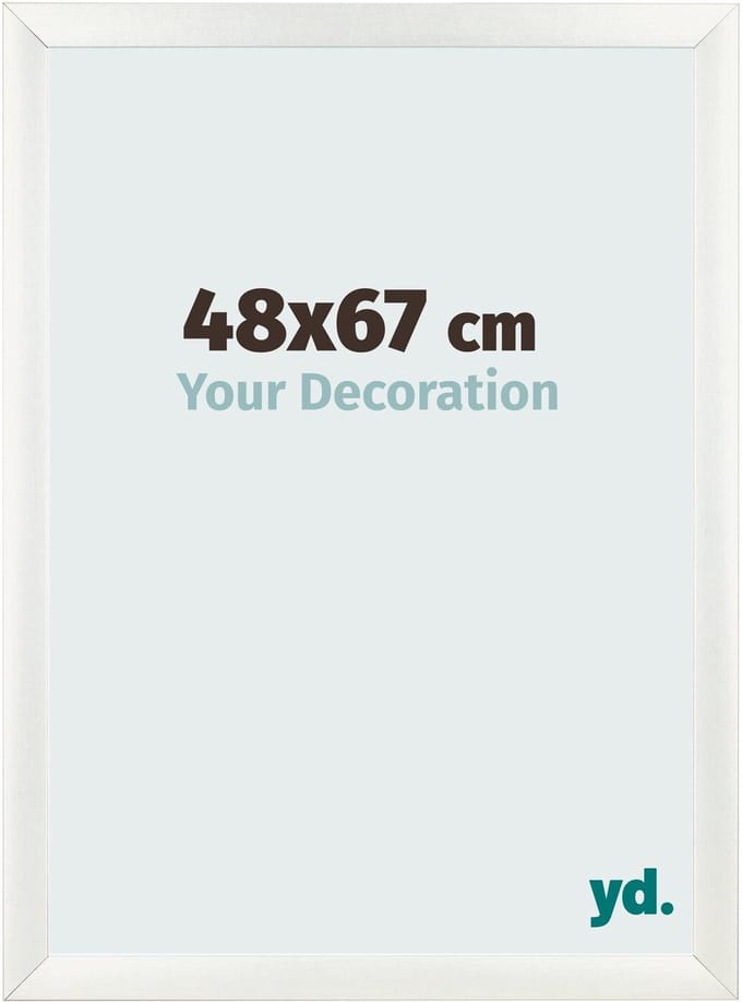 Your Decoration - Fotolijst 48x67 cm - MDF - Wit Geveegd - Pisa