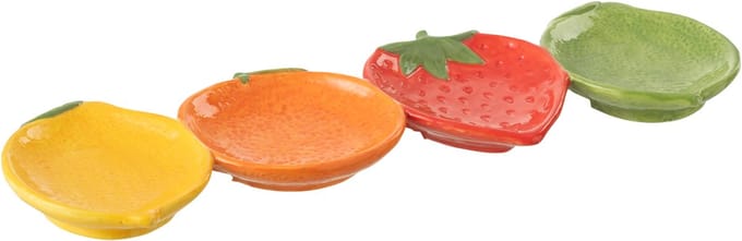 J-Line schaal Fruit Dolomiet - keramiek - mix