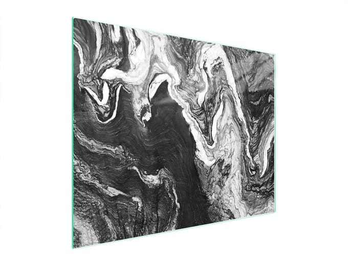 TMK ArtDeko - Snijplank Glas - 52x40 cm - Marmer Print