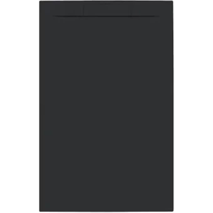 Allibert - Douchebak - Luna 140 X 90 Cm - Polybeton - Zwart