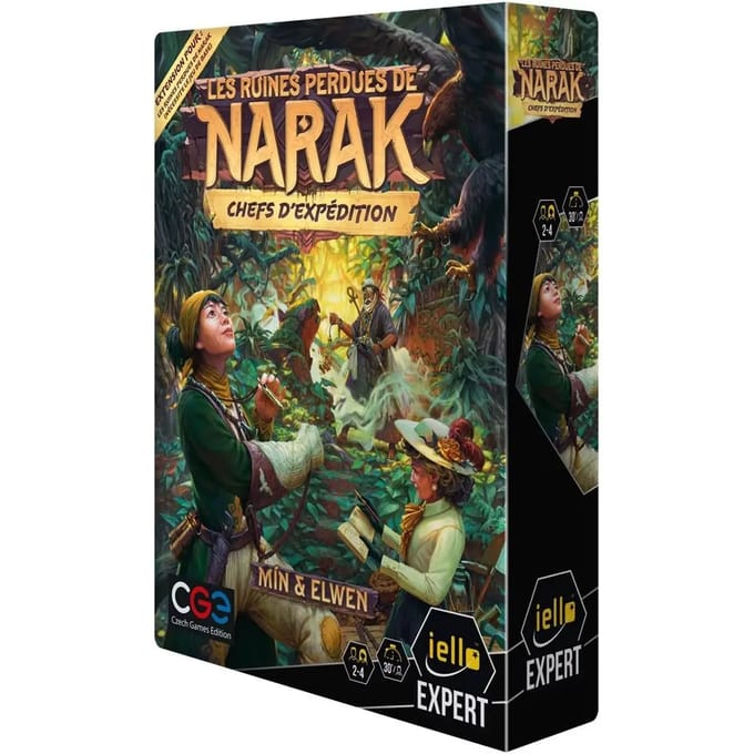 Bordspellen IELLO Les Ruines Perdues de Narak - Chefs d'expédition