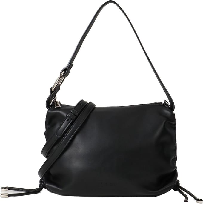 SEIDENFELT MANUFAKTUR Schoudertas Auri Shoulderbag Black Zwart