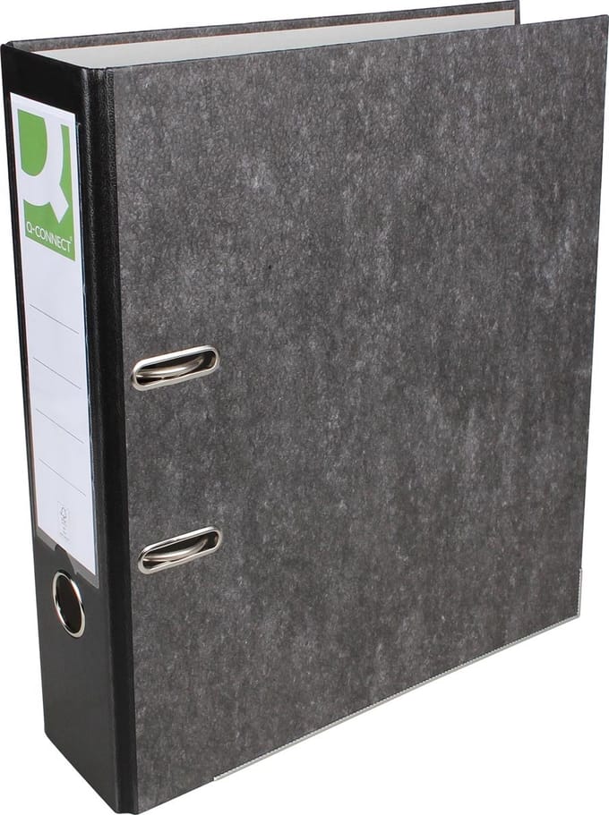 Q-CONNECT ordner | voor ft A4 | gewolkt | rug van 8 cm
