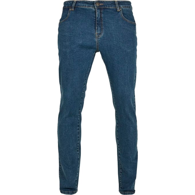 Urban Classics Skinny jeans -28/32 inch- Slim Fit Blauw