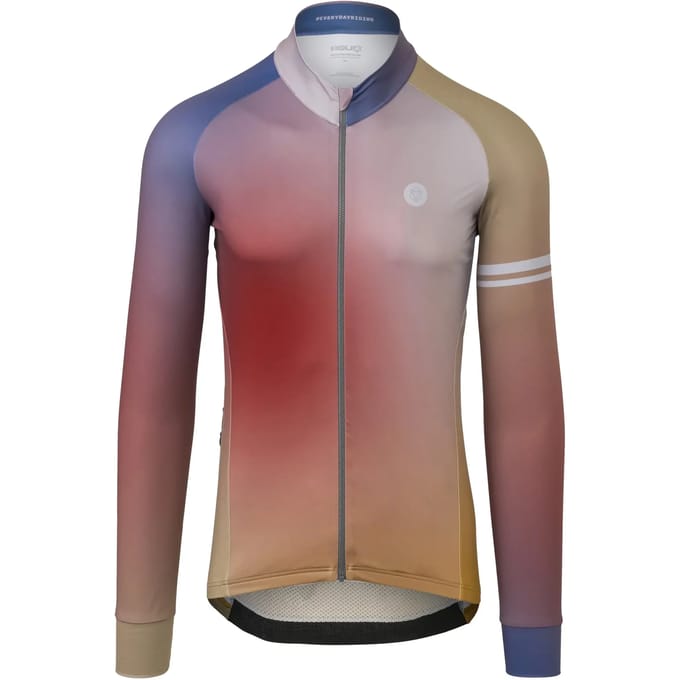 Gradient fietsshirt lange mouwen performance heren