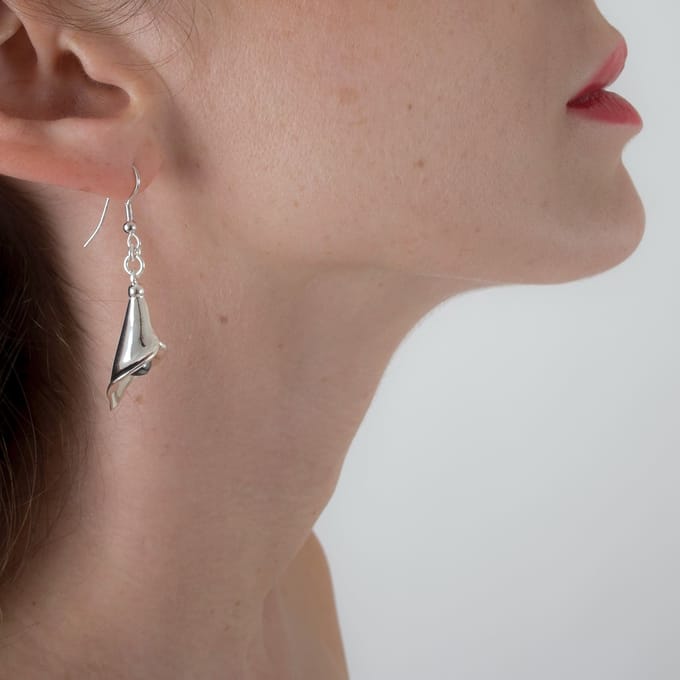 Sylvie Monthulé | Silver Earrings | Arum
